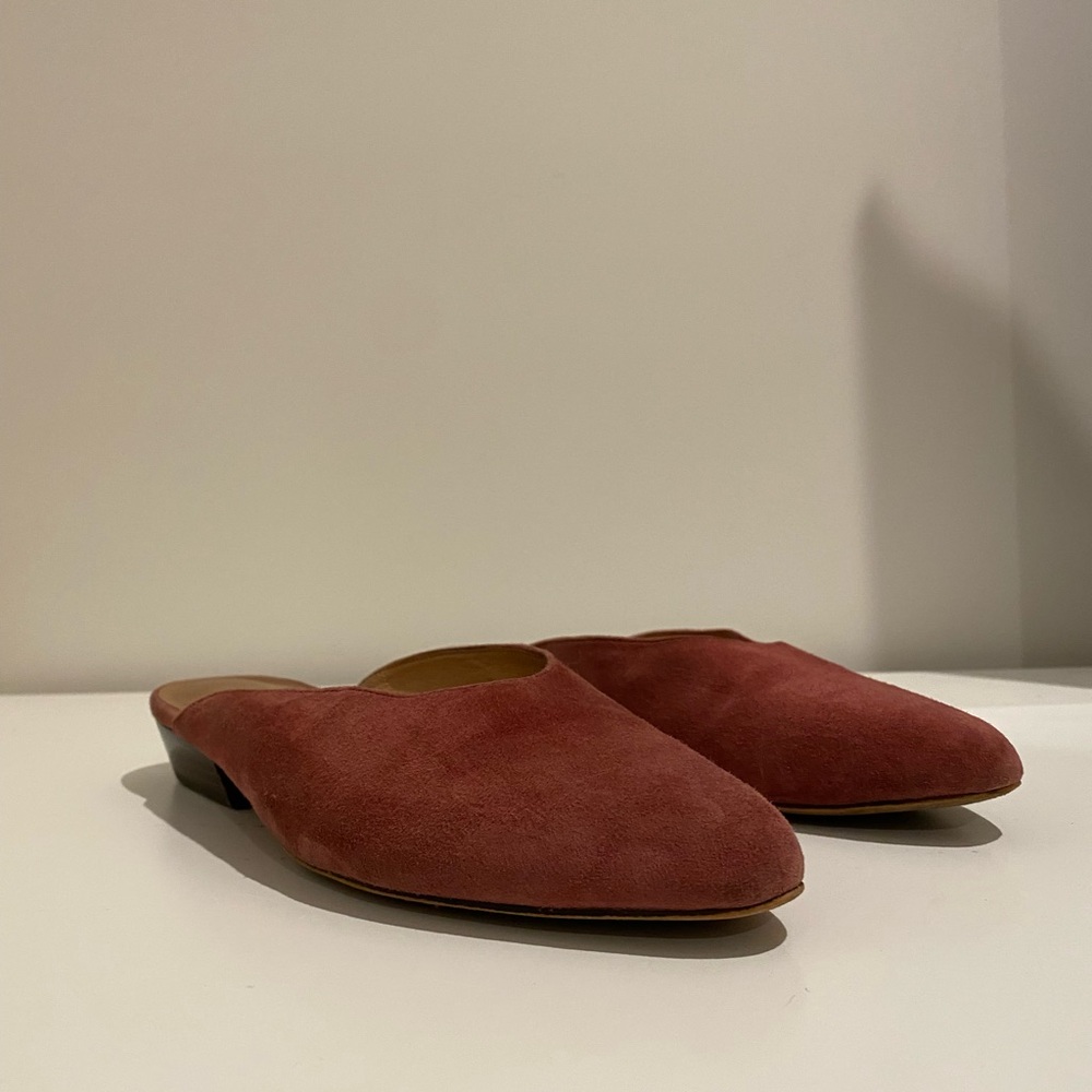 Calson Suede Mules